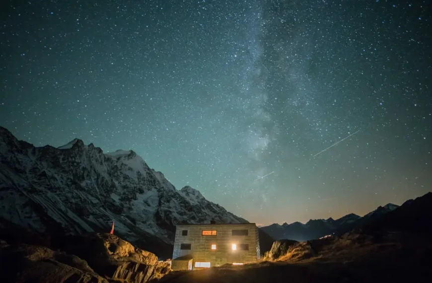 Refuge de montagne le plus exclusif, vidéo